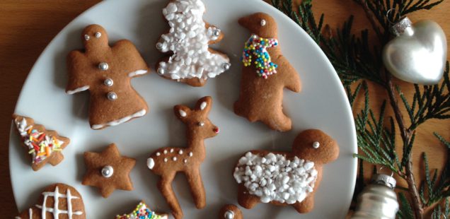 The love of baking Christmas Cookies